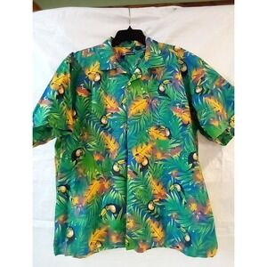 Blue Generation Hawaiian Shirt Xl Tropical A3